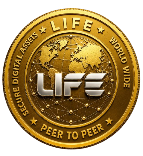 LSDA LIFE coin logo